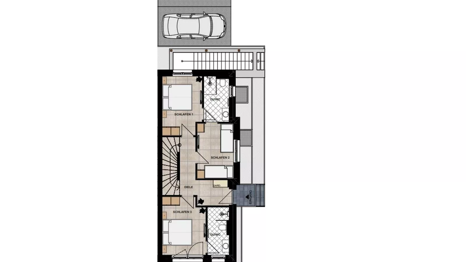 Wagrainer TauernLodge 42B-Plattegrond
