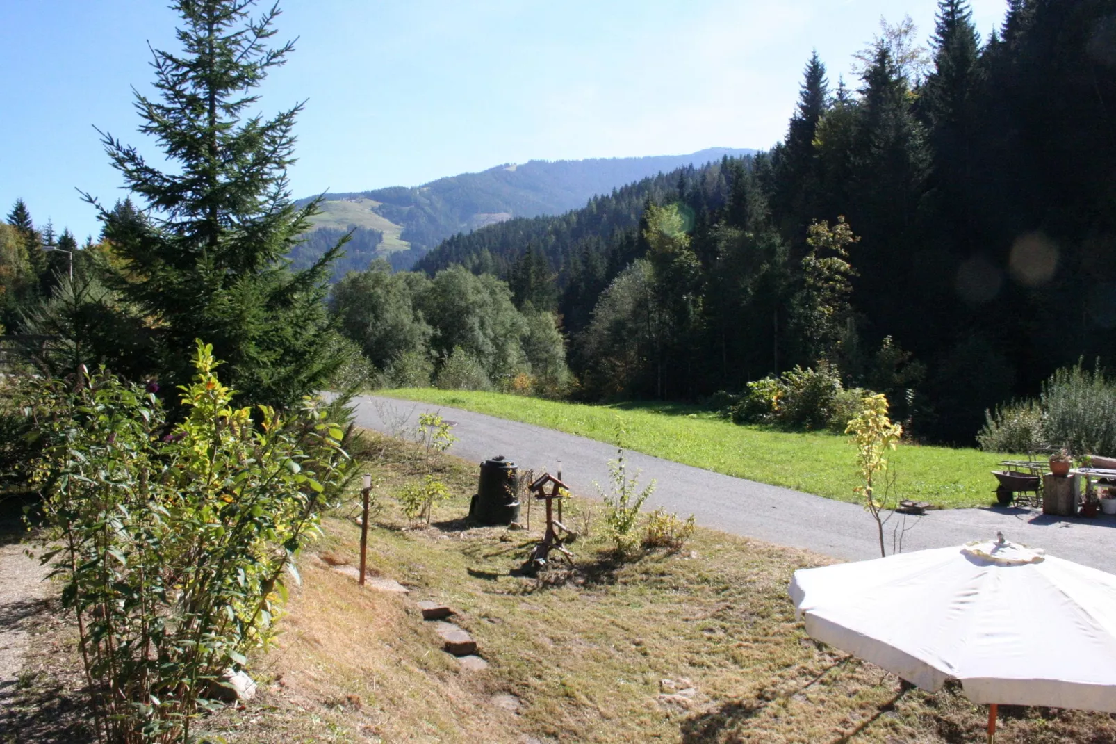 Haus Weissbach-Uitzicht zomer