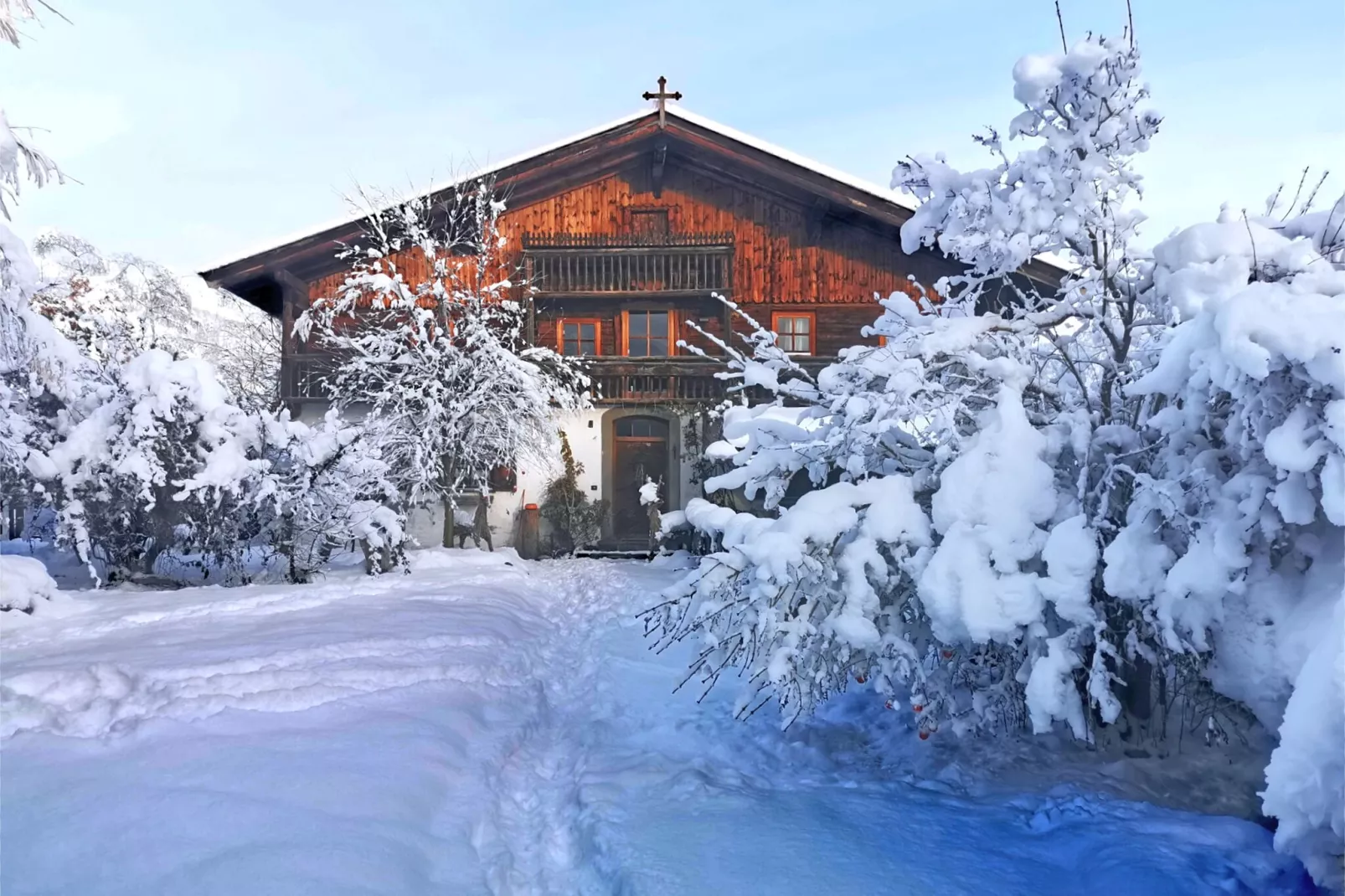 Ferienhaus-Exterieur winter