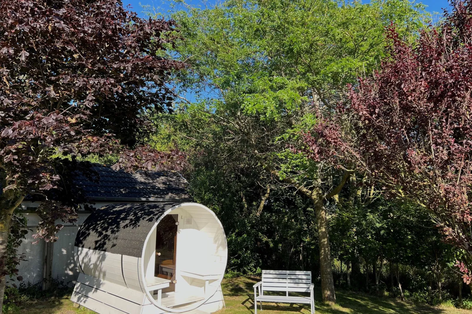 Reihenhaus in Hedwigenkoog-Tuinen zomer