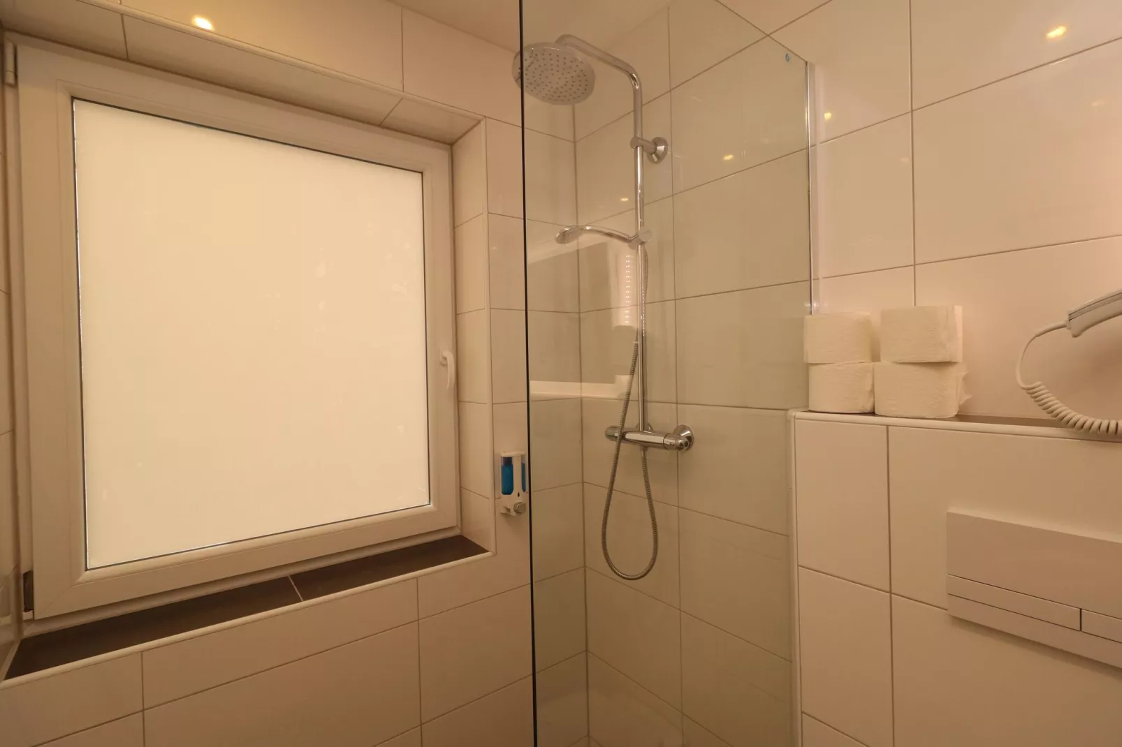 Apartment mit Wasserbett-Badkamer