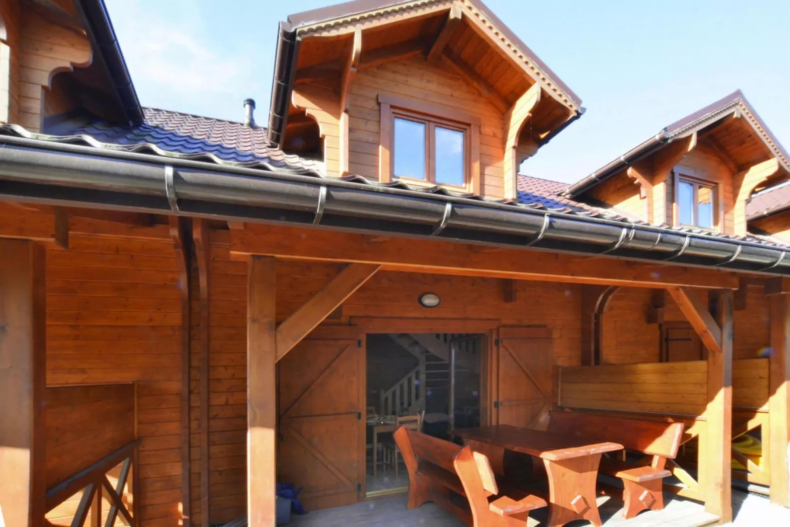 Domki letniskowe dla max 7 osób Sianożęty-Terrasbalkon