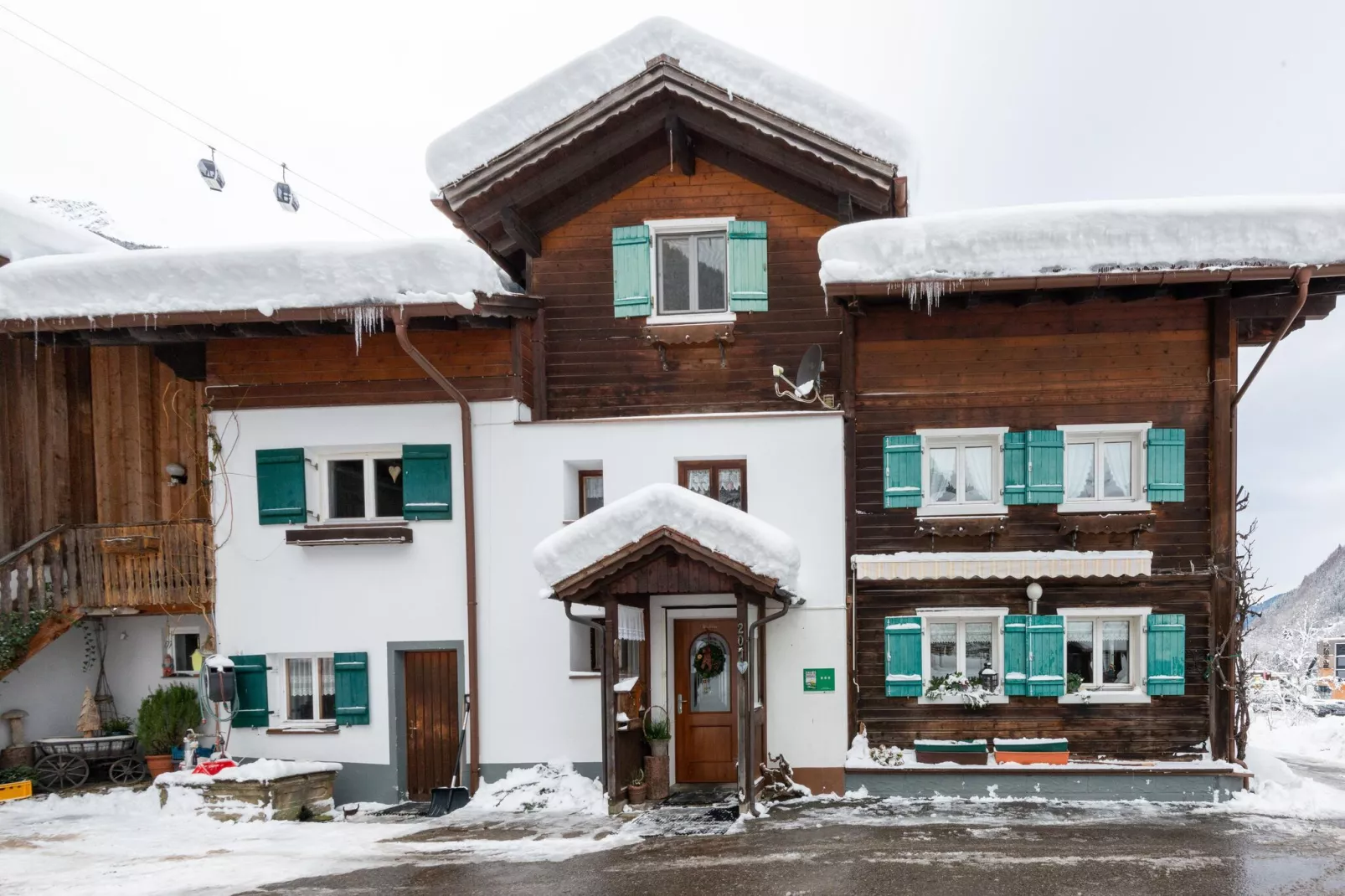 Ferienhaus Bodnerhof-Exterieur winter