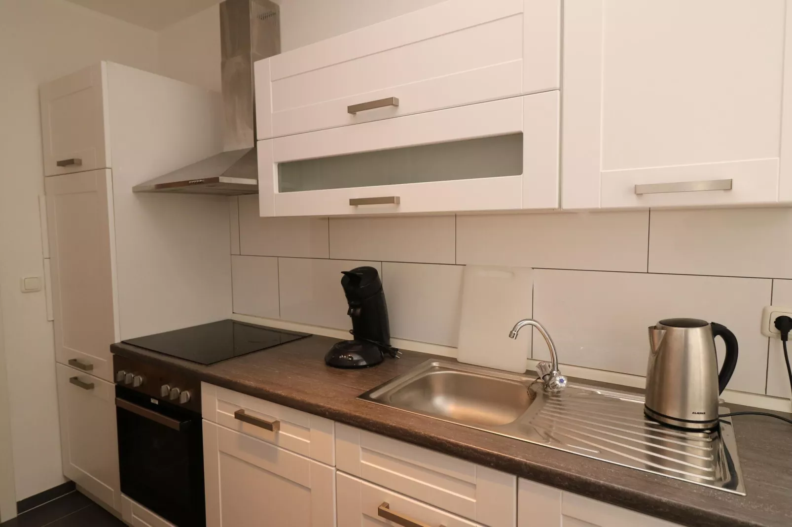 Zentrales Apartment in Messenähe-Keuken