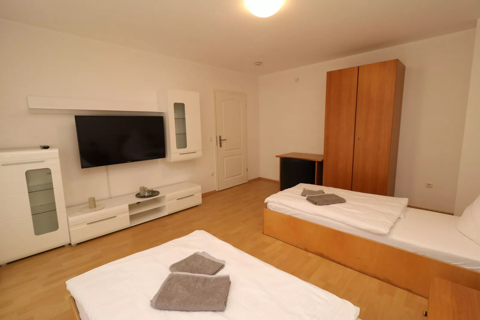 Zentrales Apartment in Messenähe-Slaapkamer