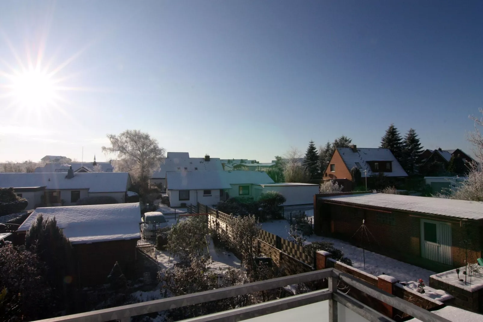 Apartments Stapel, Büsum-App.4 / 2 Raum App im OG, 42qm-Uitzicht winter
