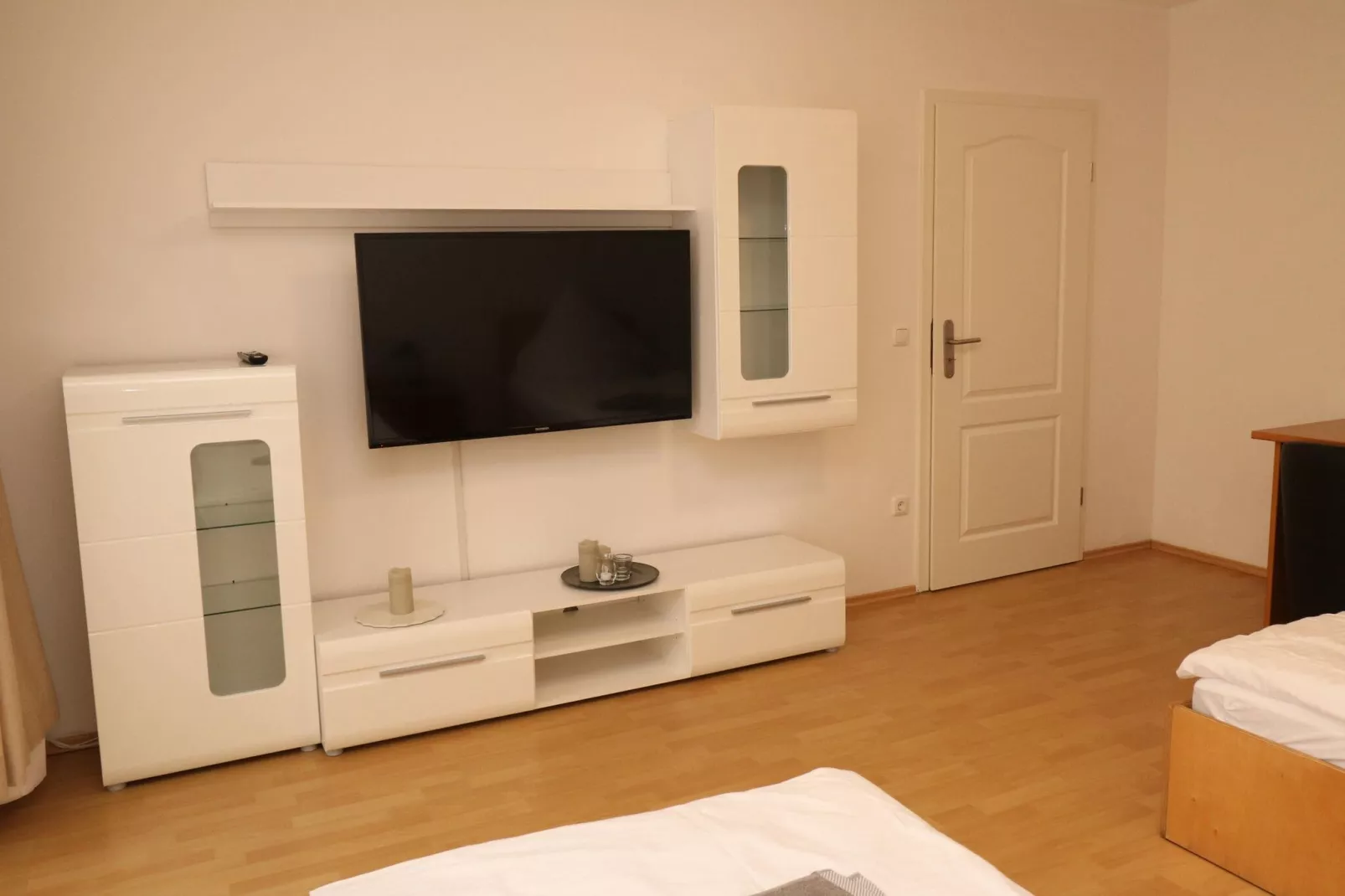Apartment in Messenähe-Slaapkamer