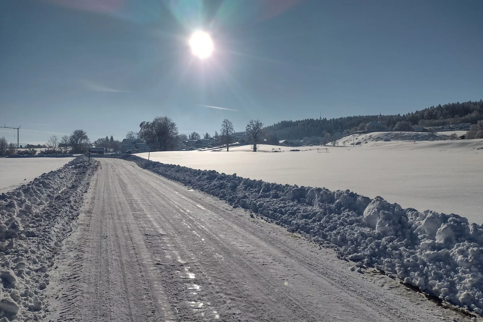 Pfaffenwinkel-Gebied winter 5km