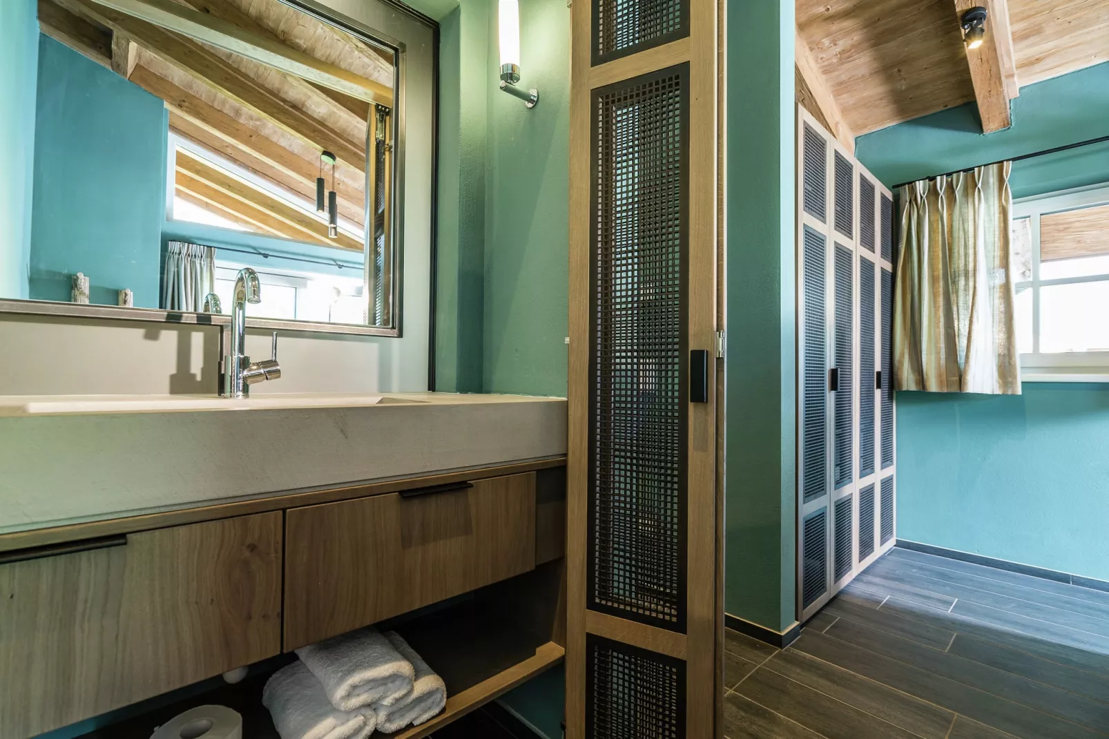 Chalet Schneeloewe XL-Badkamer