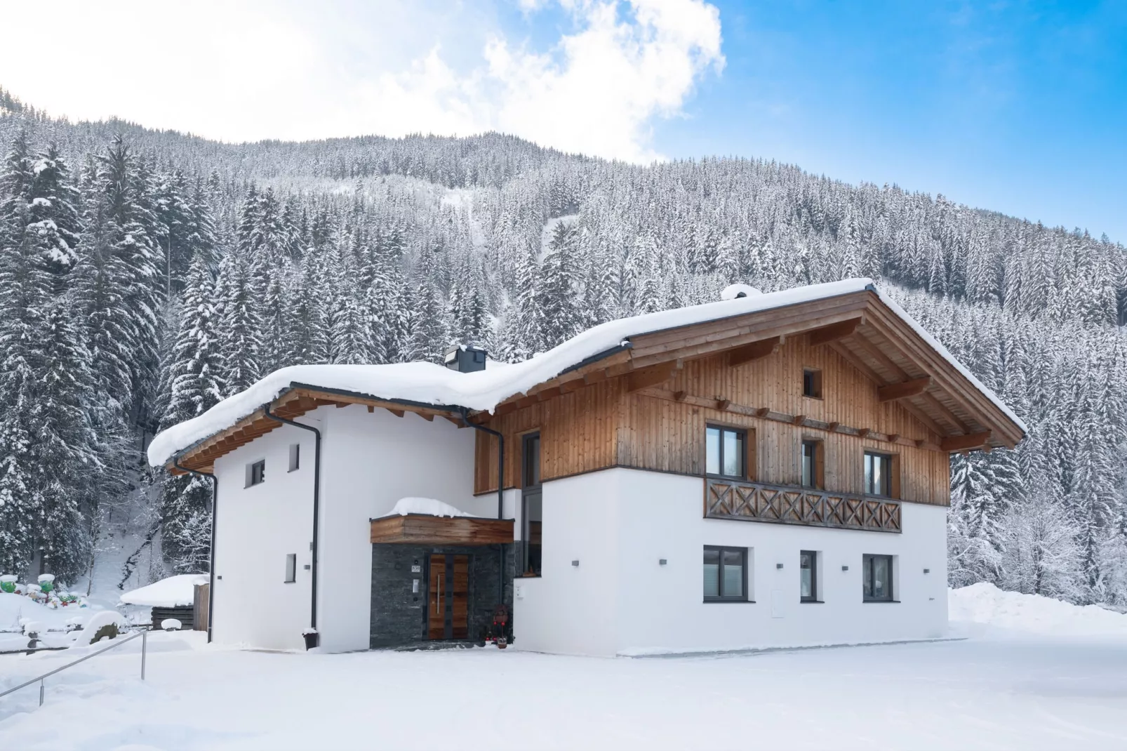 Saalach Appartement 7-Exterieur winter