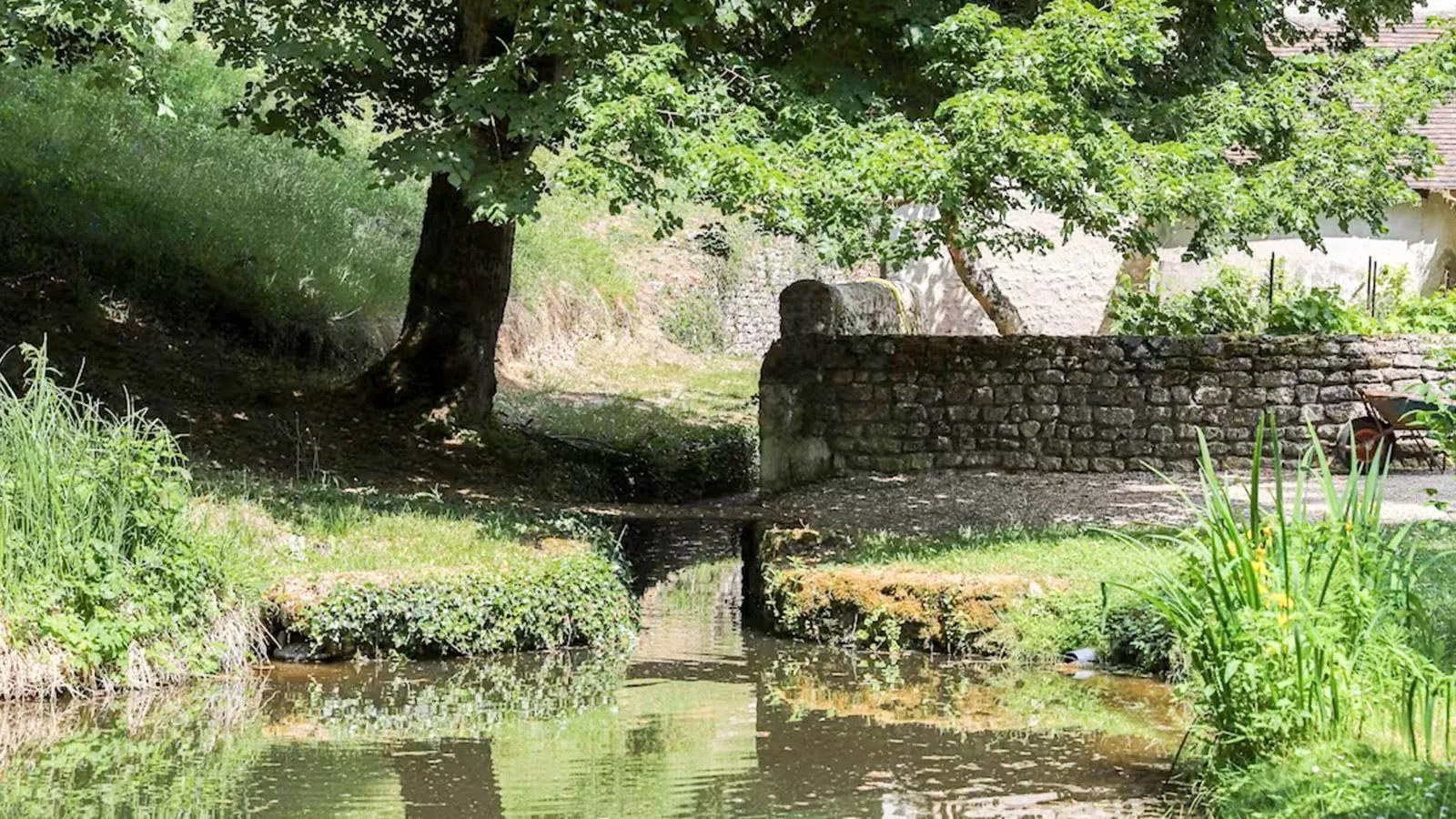 Moulin du 18ieme siècle-Waterzicht