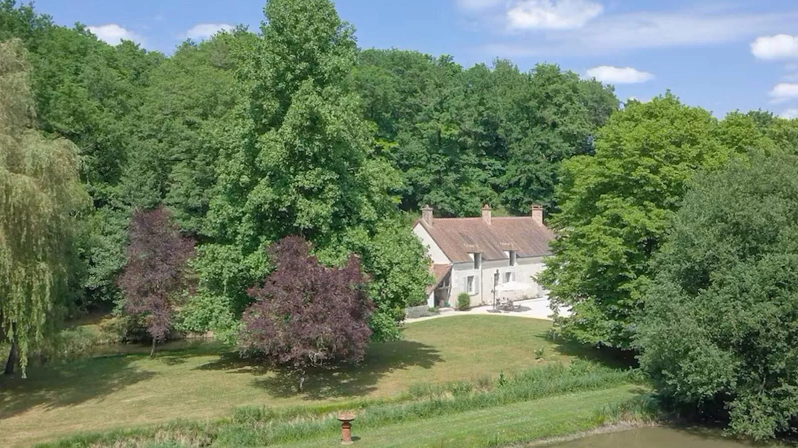 Moulin du 18ieme siècle-Buitenkant zomer