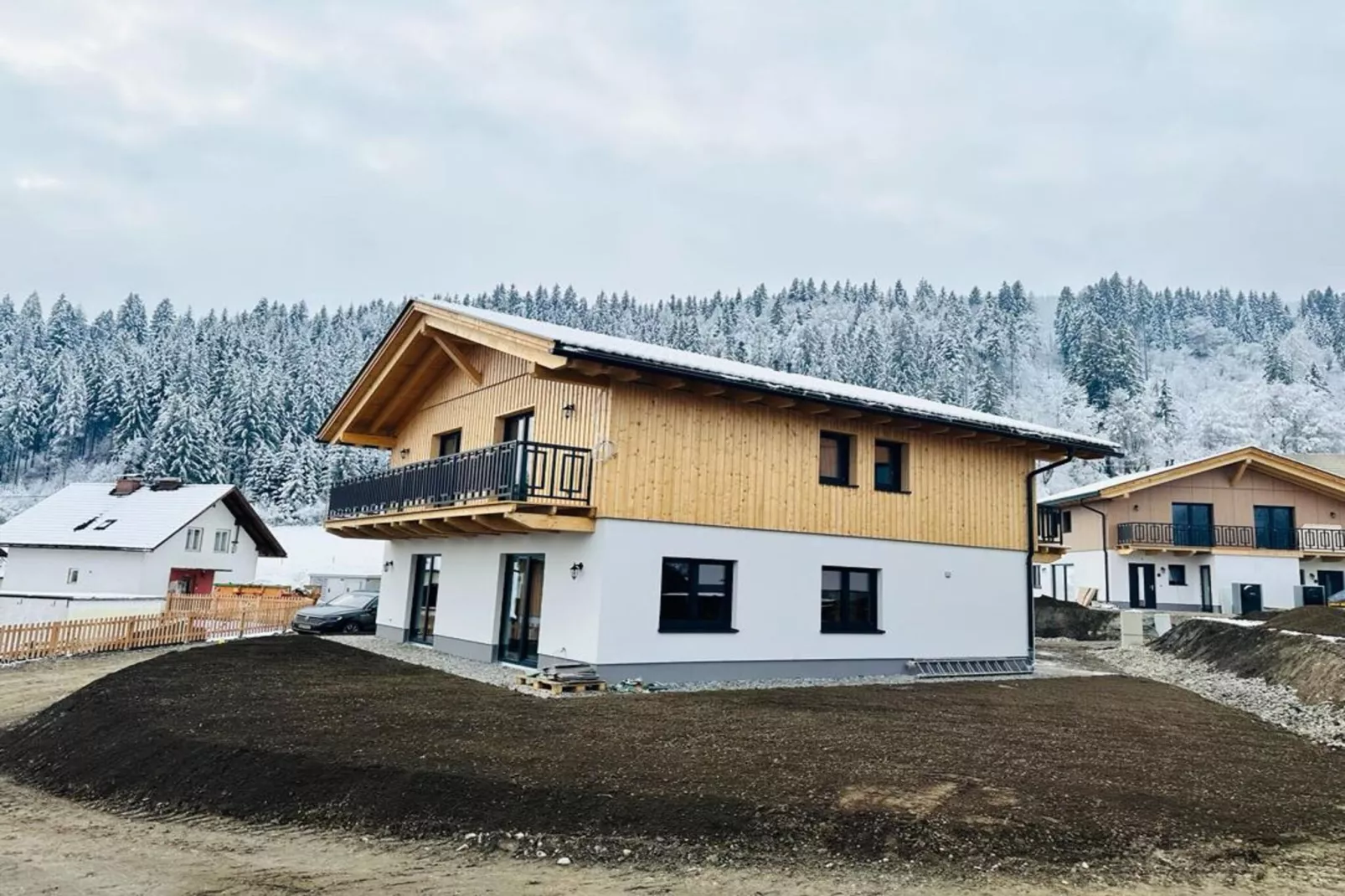 Chalet Ahorn Bad Kleinkirchheim-Exterieur winter