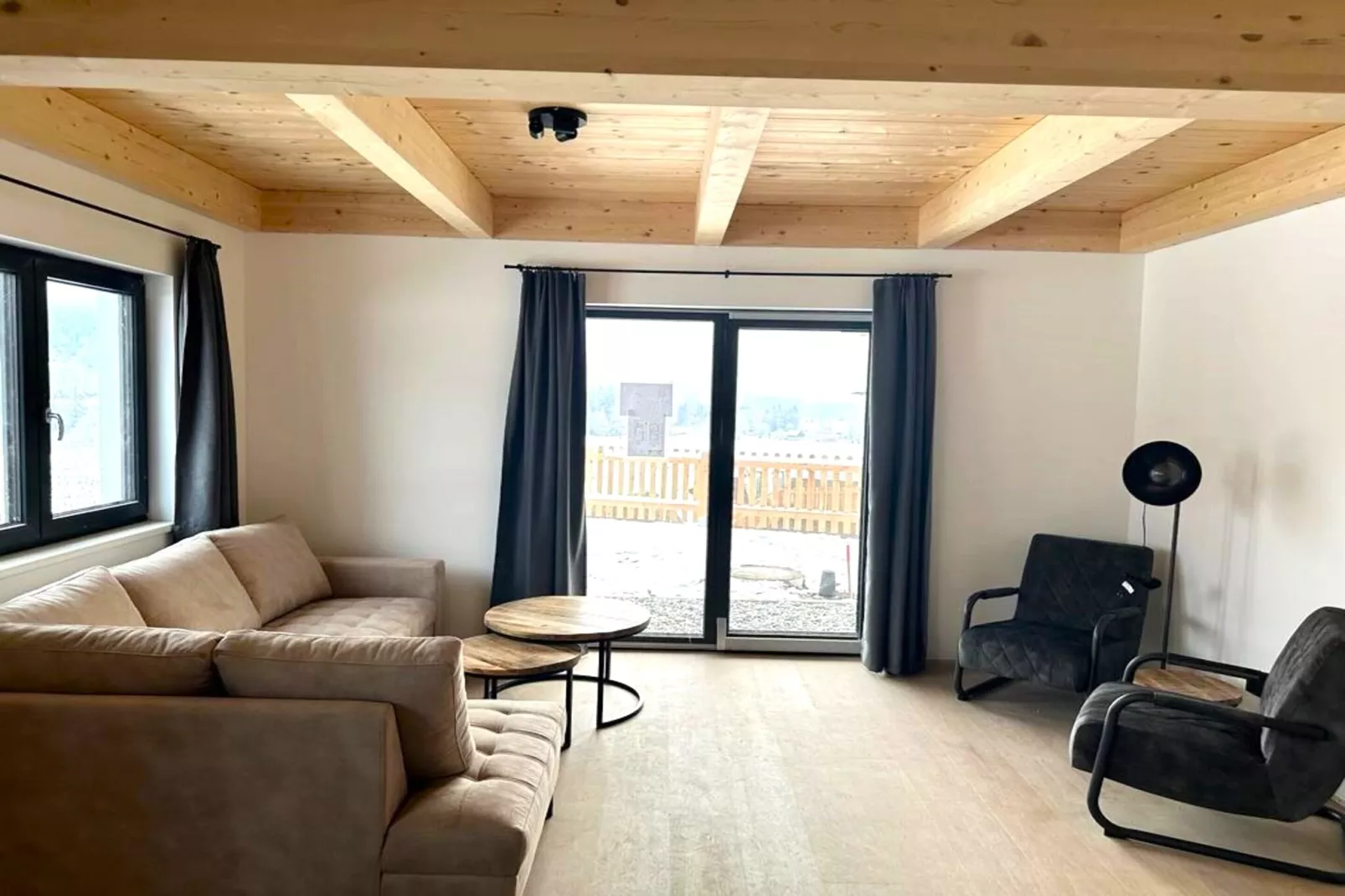 Chalet Ahorn Bad Kleinkirchheim-Woonkamer