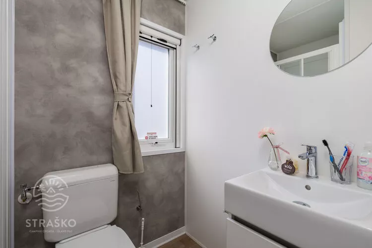 Mobile Homes Strasko Novalja Premium new 34 qm für 5 Pers-Badkamer