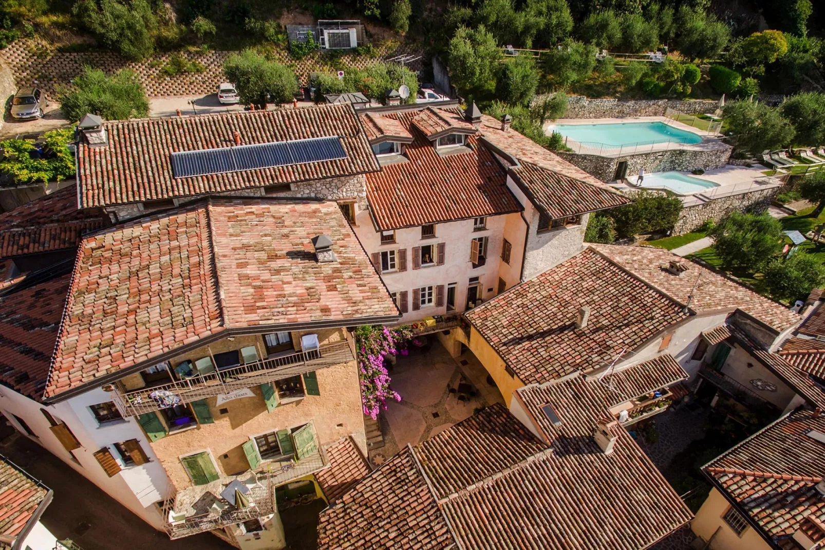Residence Borgo Alba Chiara, Toscolano-trilo 50-60 qm-Gebieden zomer 1km
