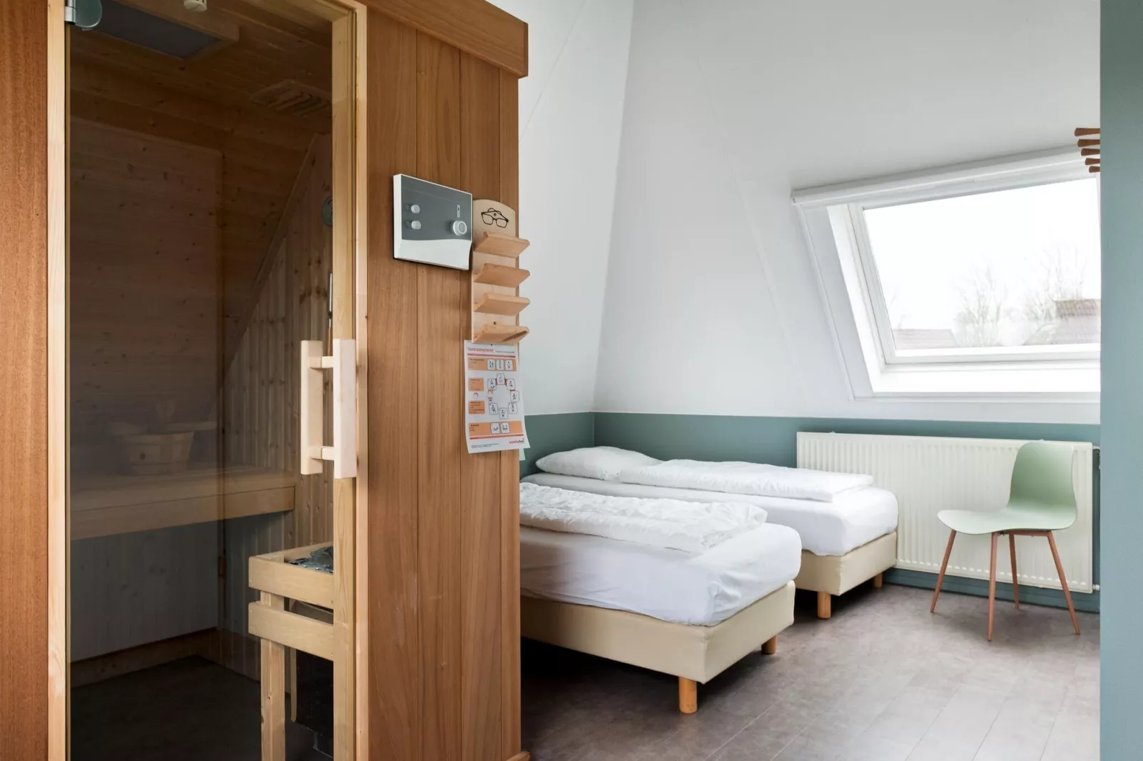 Wiid Wellness de luxe met sauna & buitenspa-Slaapkamer