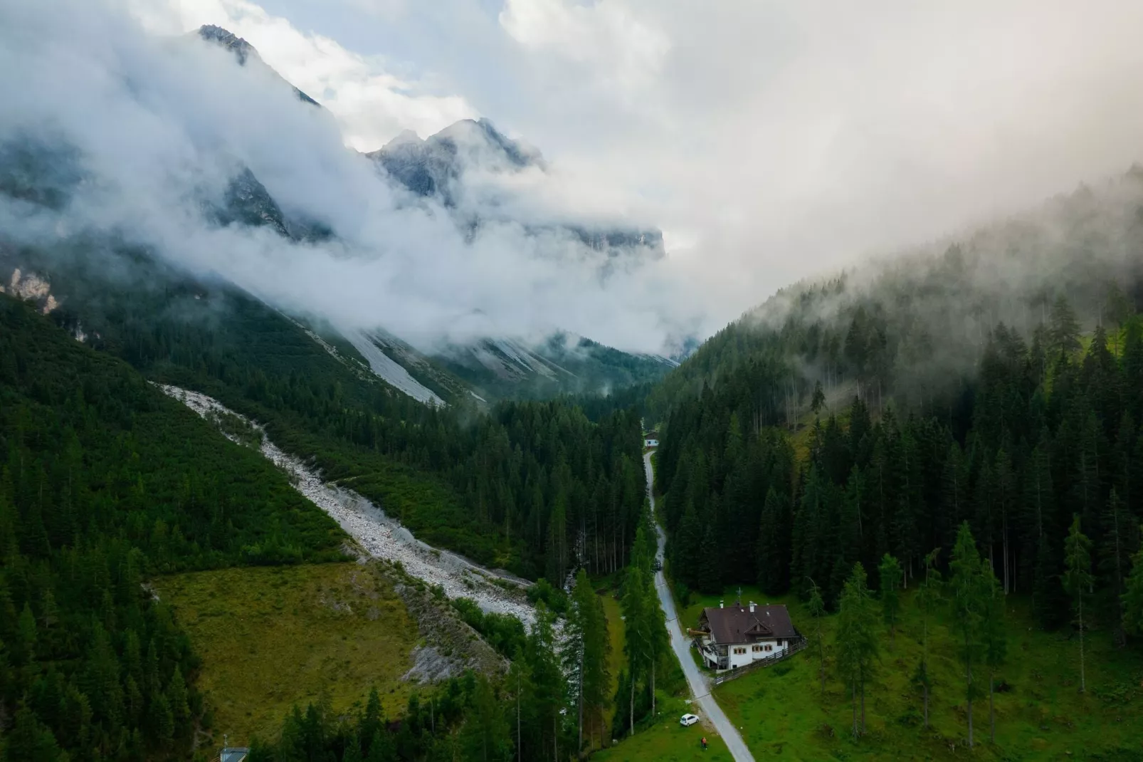 Herzebenalm-Gebieden zomer 5km