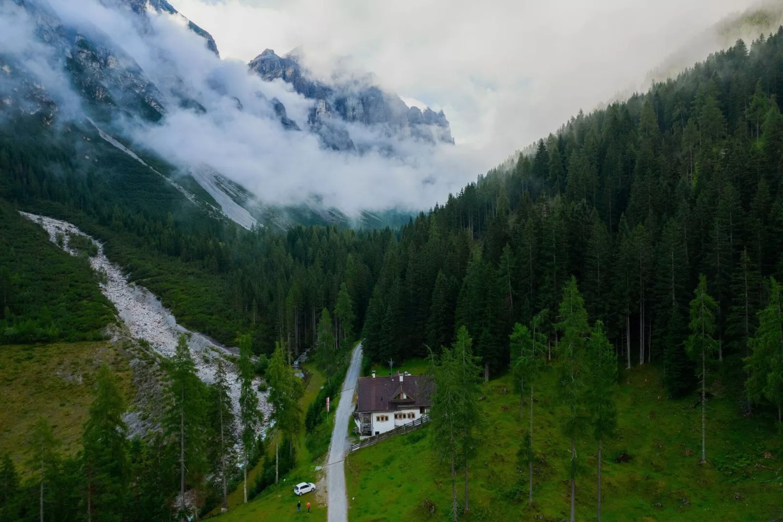 Herzebenalm-Gebieden zomer 5km