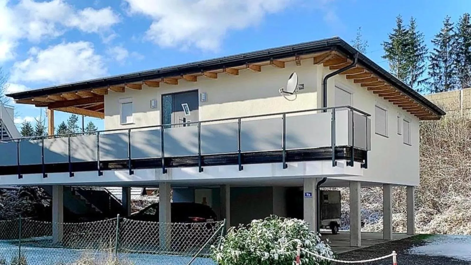 Villa Kolberg nahe Faaker See und Villach-Exterieur winter