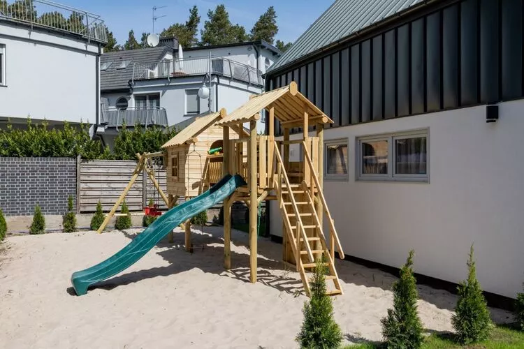 Domki letniskowe niedziela-niedziela Pobierowo-Tuinen zomer