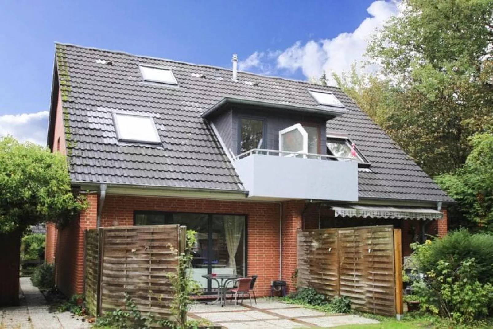 Ferienwohnung Frida-Buitenkant zomer