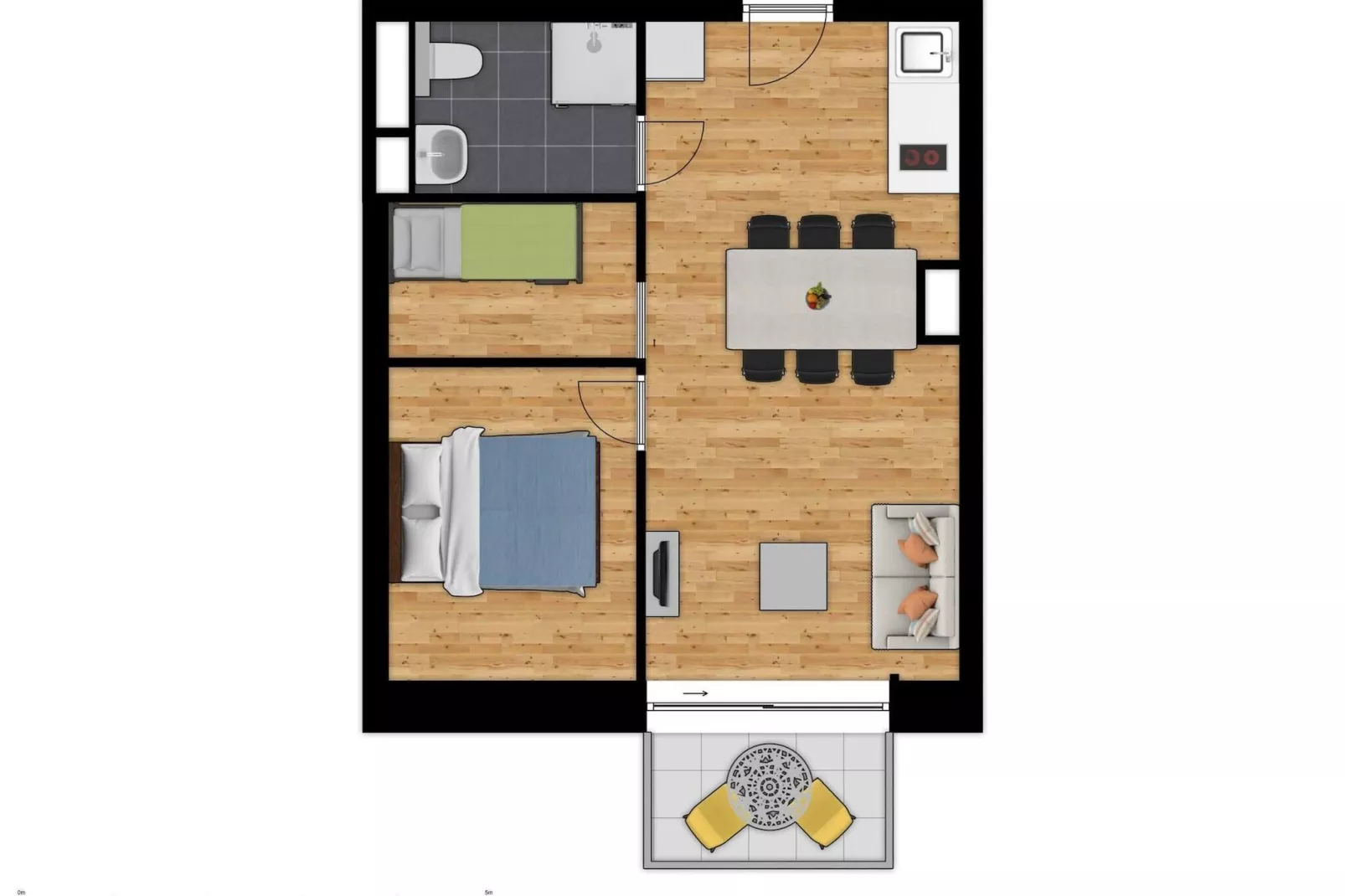 Residence Westende 4-Faciliteiten