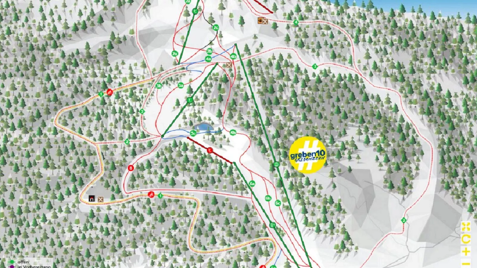 Grebenzen Eiszeit Lodge-Plattegrond