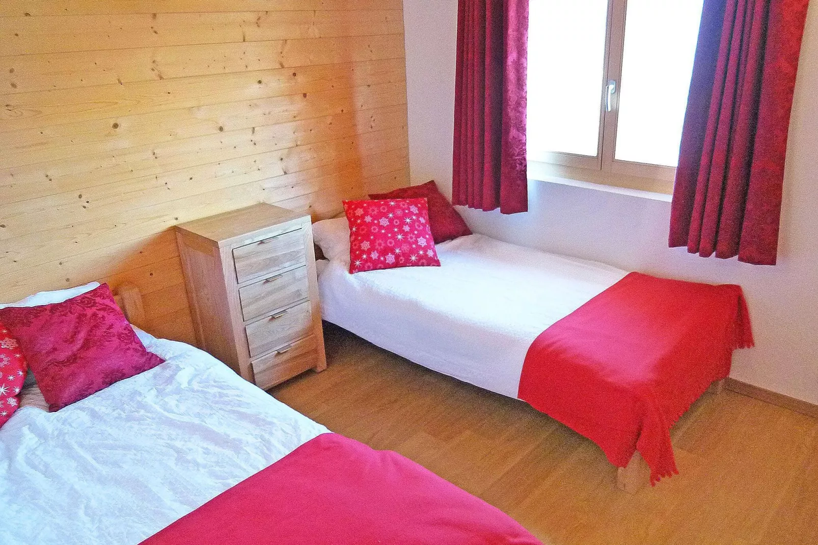 Chalet Ourson Blanc-Slaapkamer