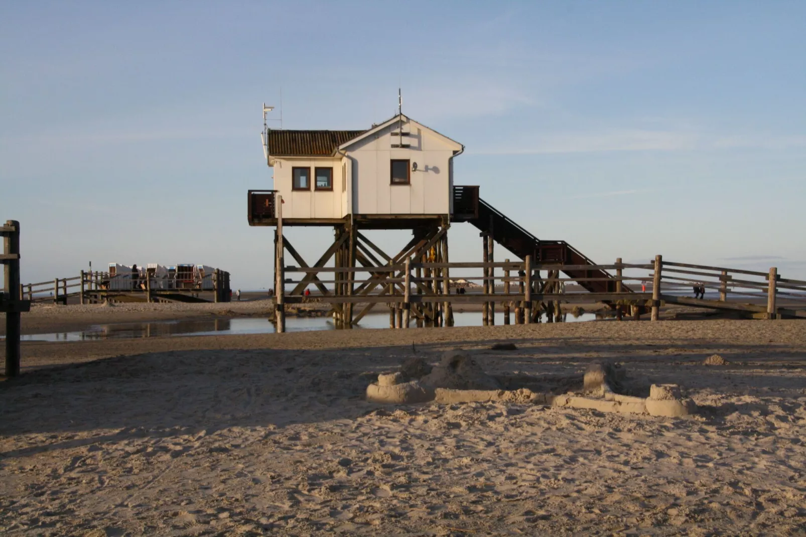 Reihenhaus Deichblick 4 Pers St Peter - Ording - Gebieden zomer 5km