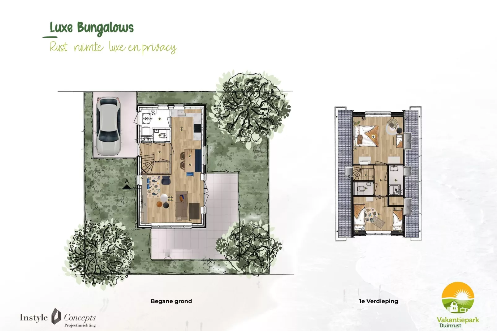 Vakantiepark Duinrust 2-Woonkamer