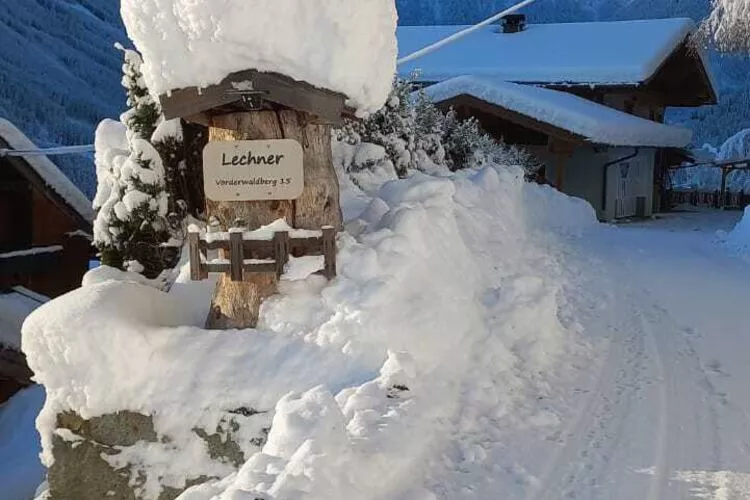 Lauras Bergheimat-Exterieur winter