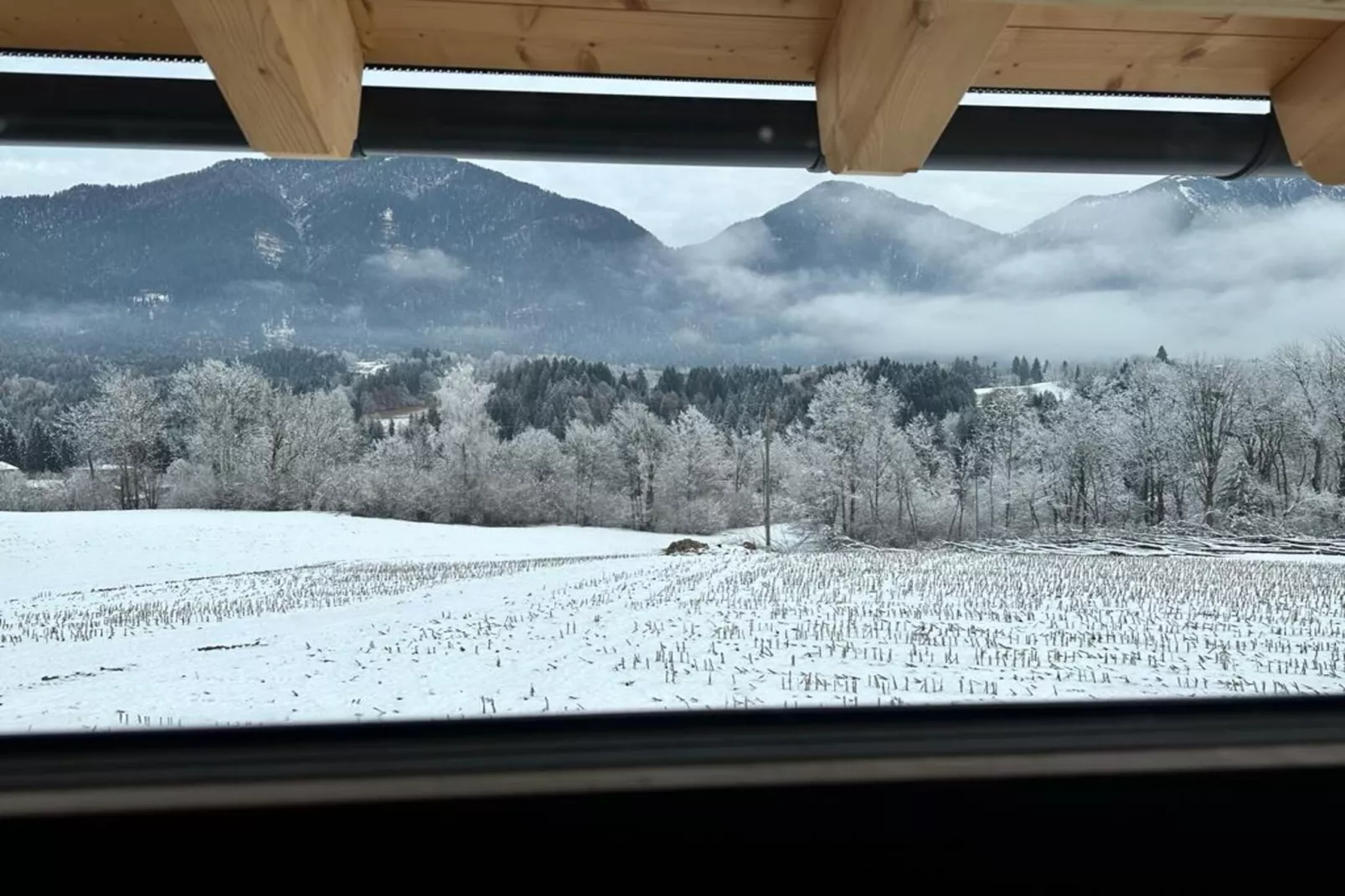 Chalet semi-detached Obermöschach 10B-Gebied winter 1km