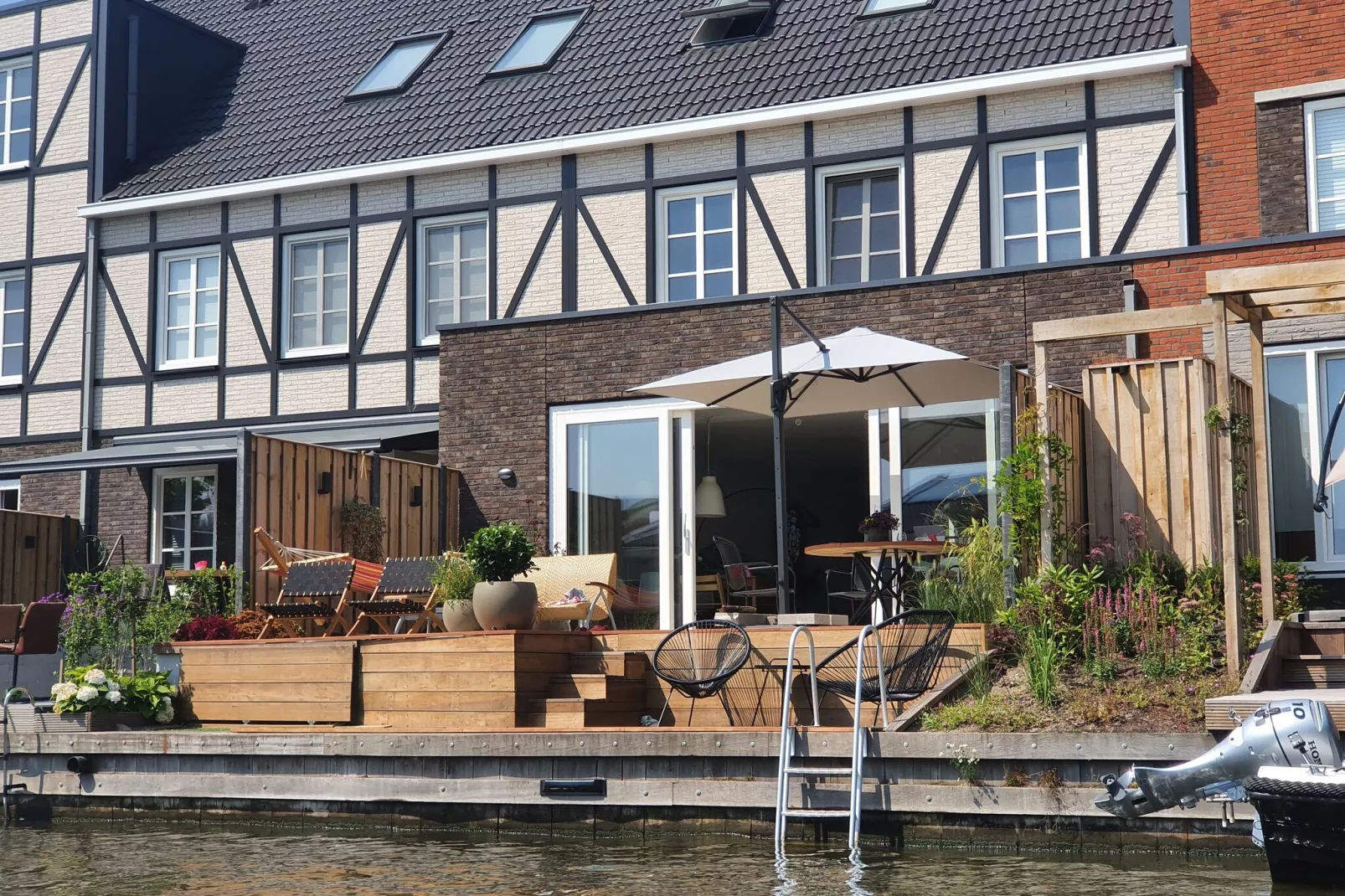 Waterfront holiday home Alkmaar