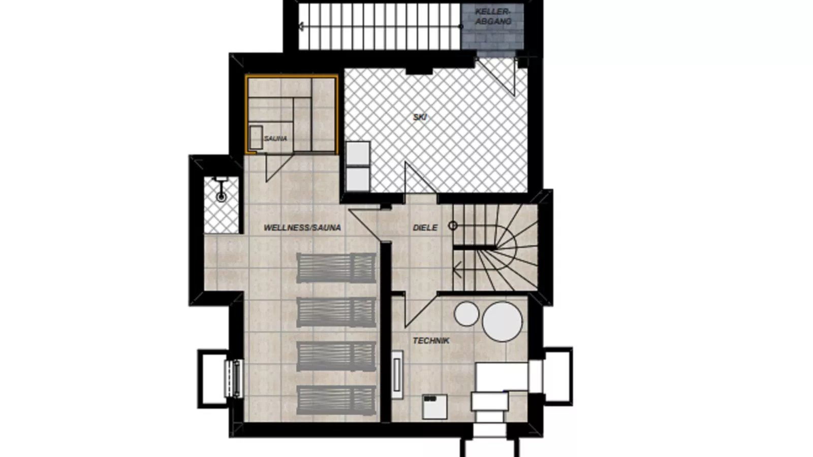 Wagrainer TauernLodge 42A-Plattegrond