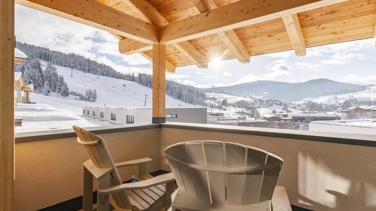 Grebenzen Lodge Pabstin 36B-Terrasbalkon