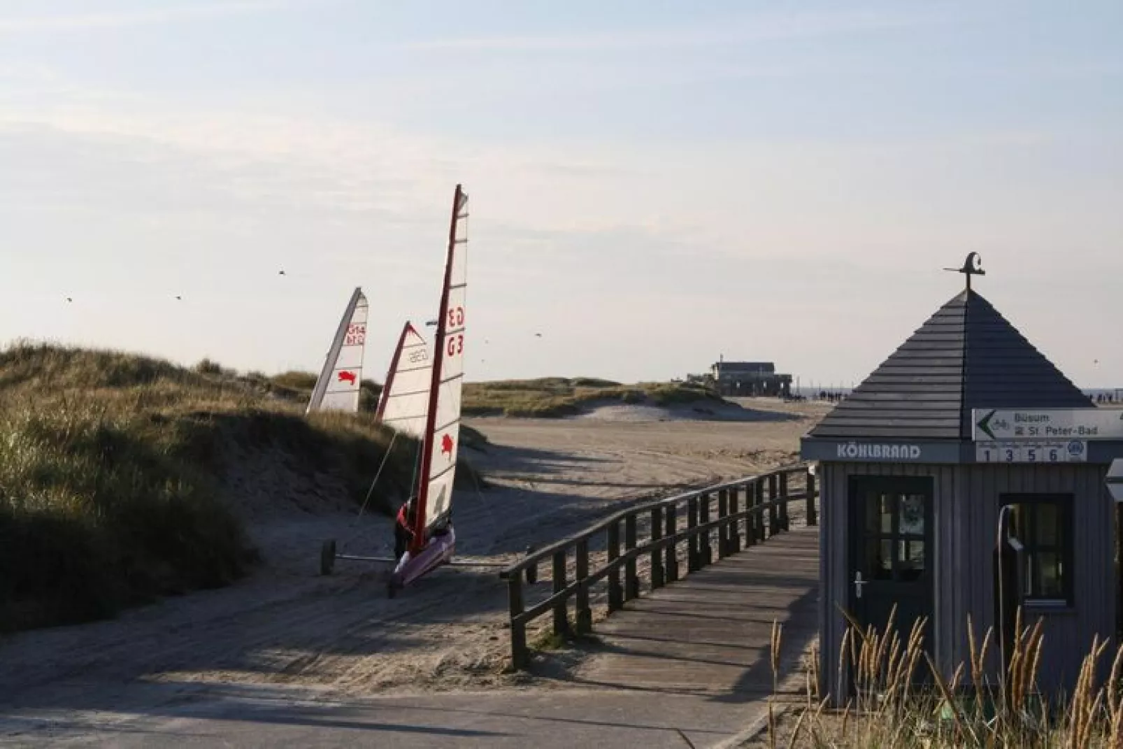 Ferienwohnung Deichglück 4 Pers St Peter-Ording-Gebieden zomer 1km