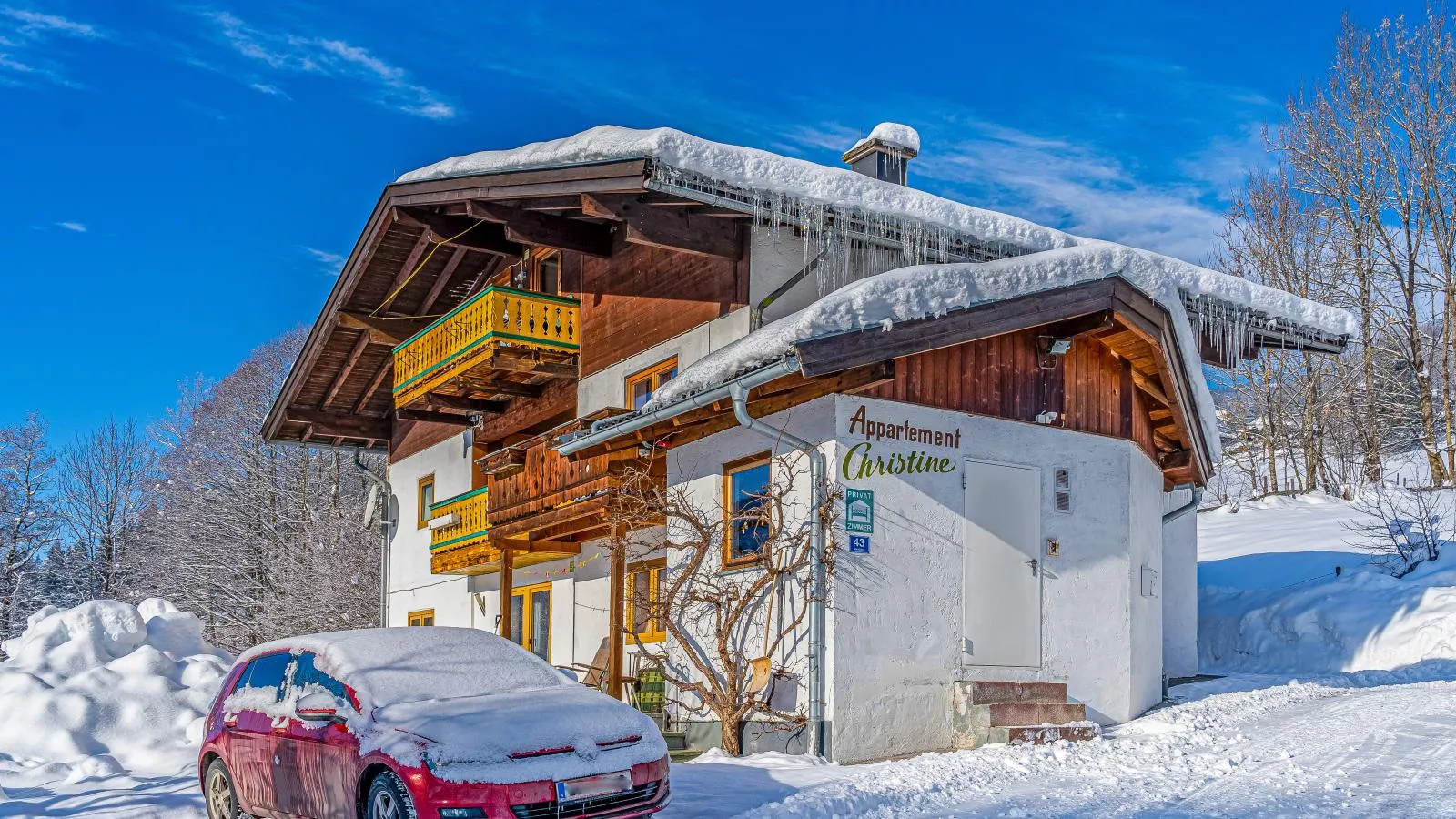 Haus Christine-Exterieur winter