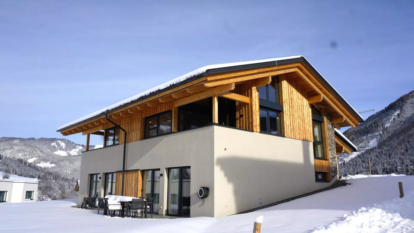 Grebenzen Lodge Pabstin 36B-Exterieur winter