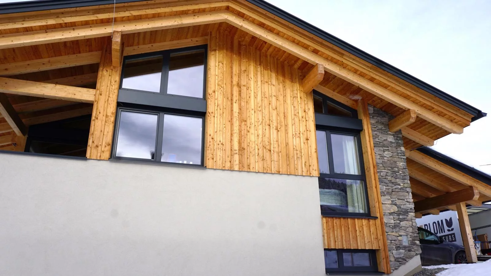 Grebenzen Lodge Pabstin 36B-Exterieur winter