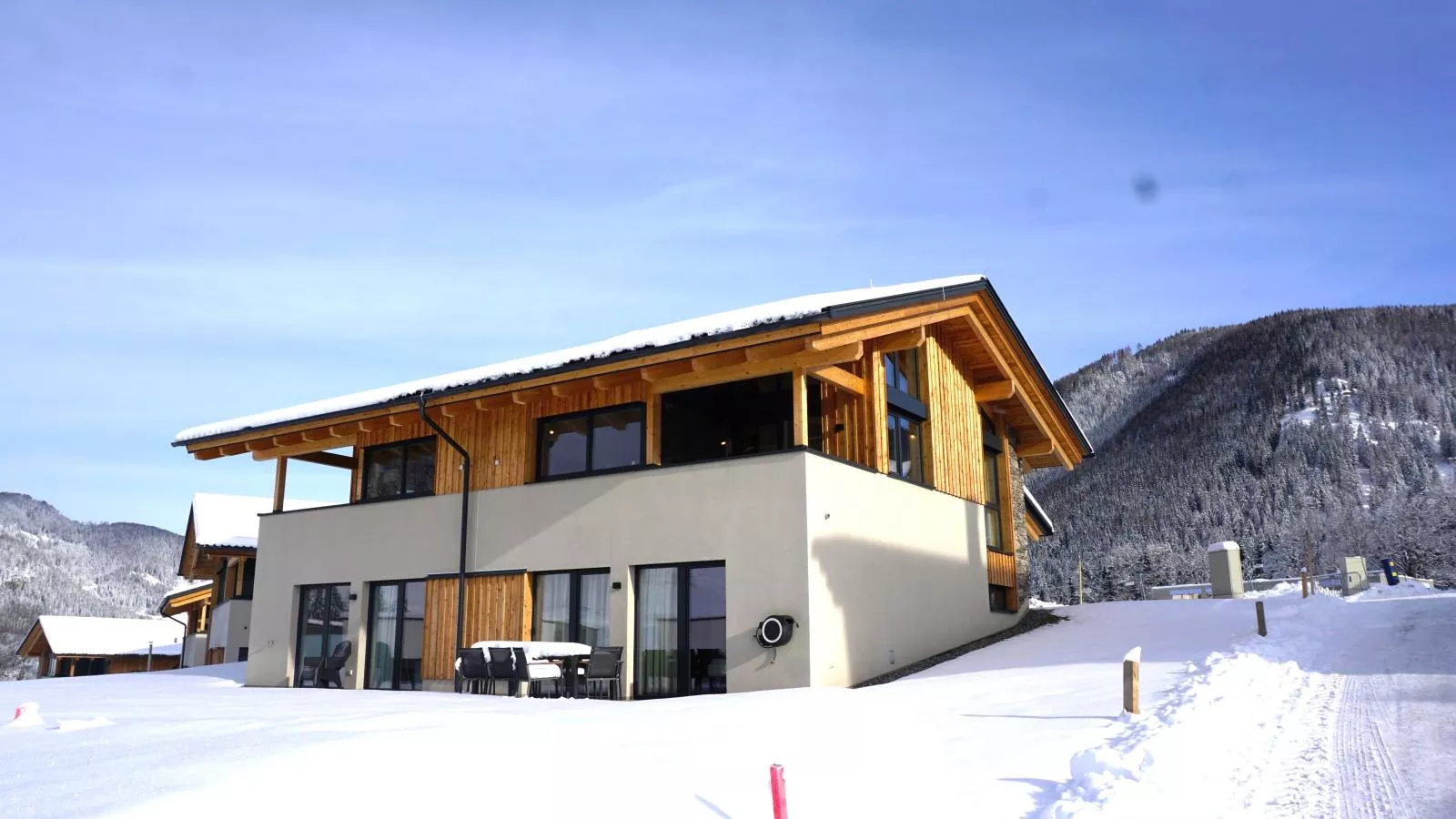 Grebenzen Lodge Pabstin 36B-Exterieur winter