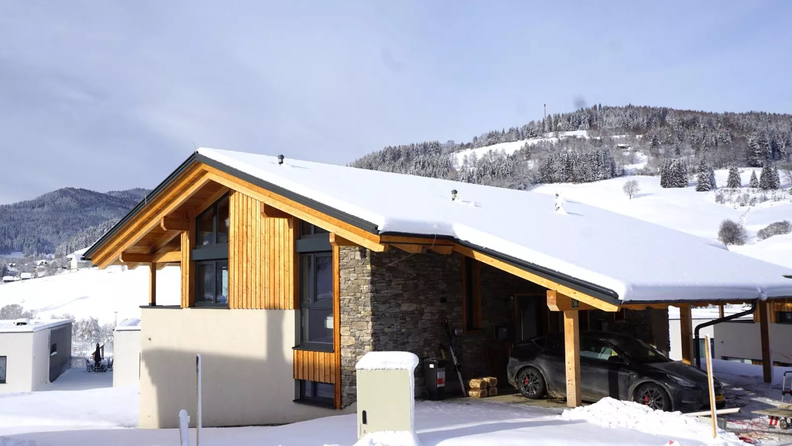 Grebenzen Lodge Pabstin 36B-Exterieur winter