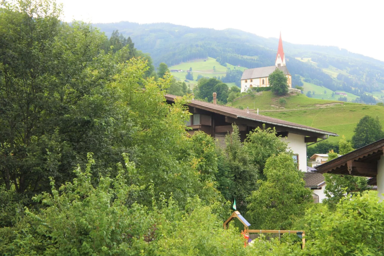 Appartement St Pankraz-Uitzicht zomer