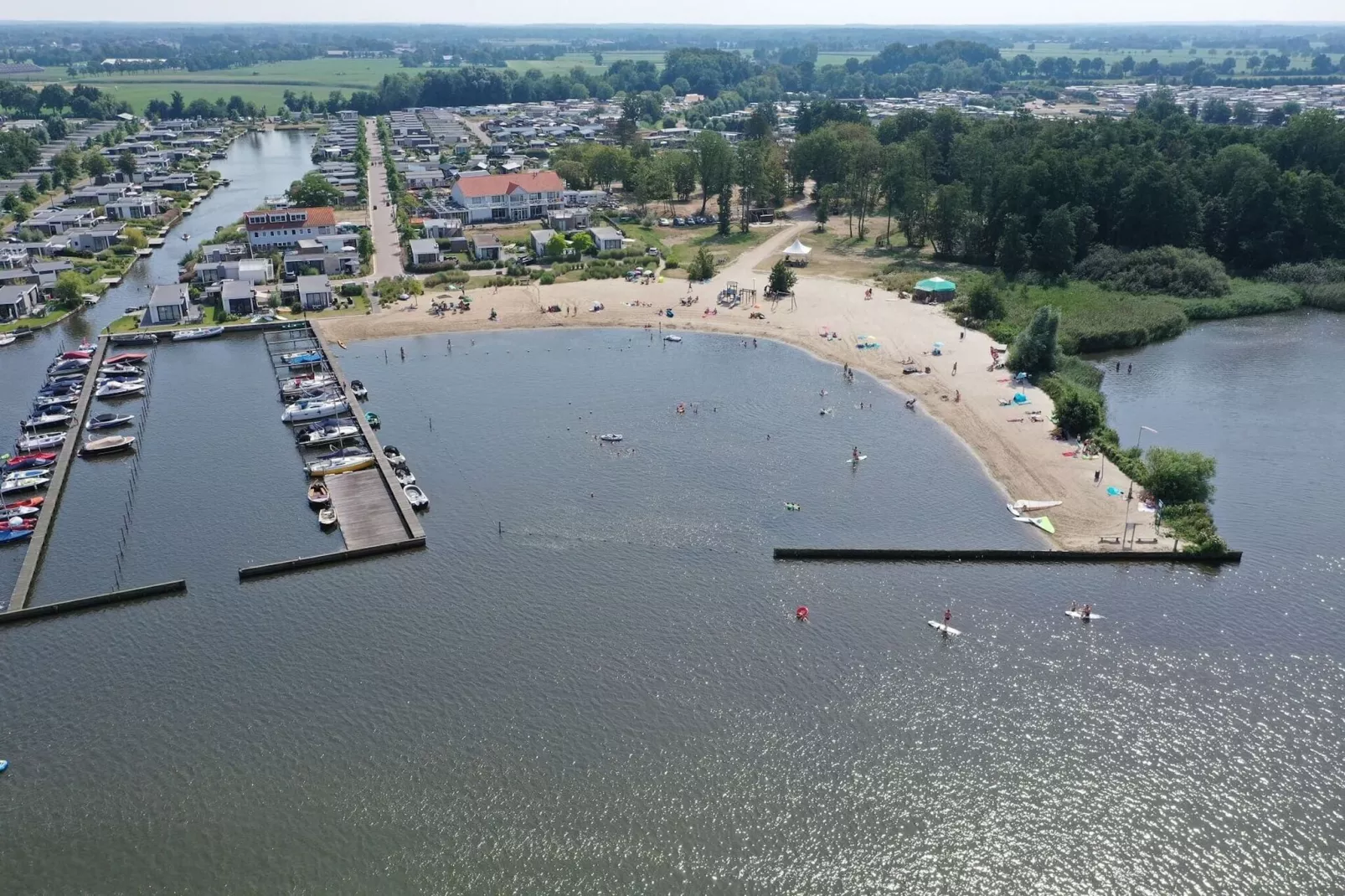 Resort Veluwemeer 3-Gebieden zomer 1km