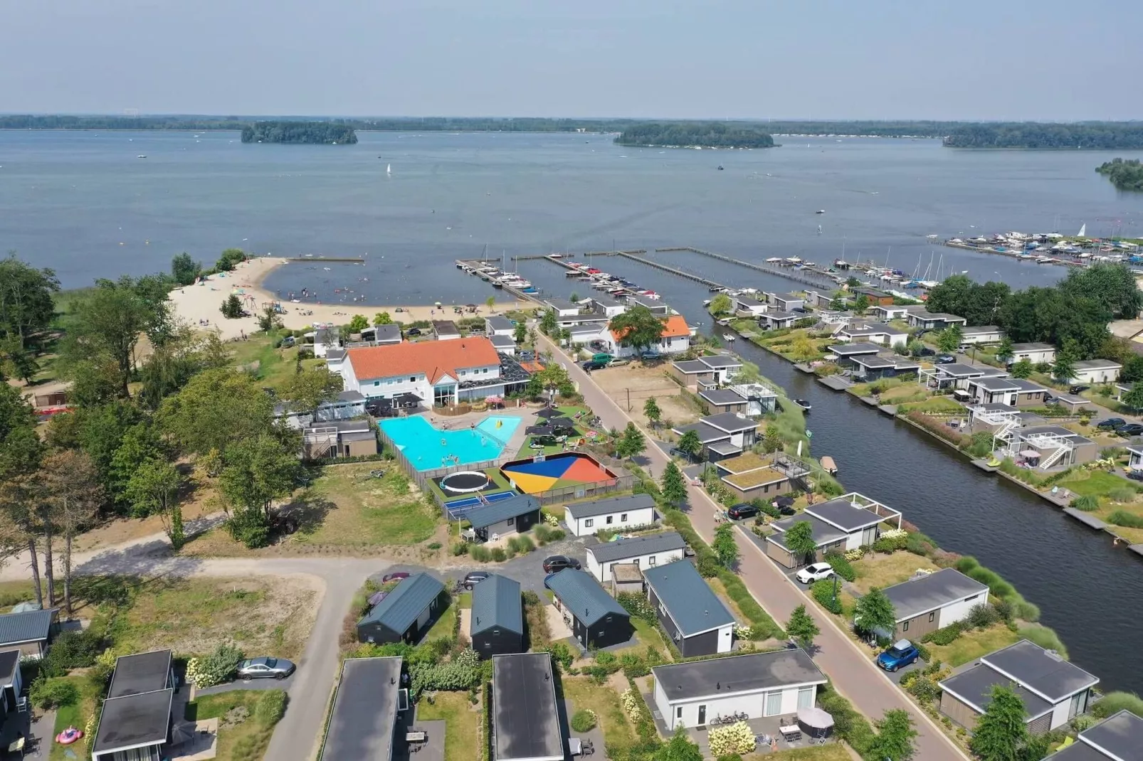 Resort Veluwemeer 3-Gebieden zomer 1km