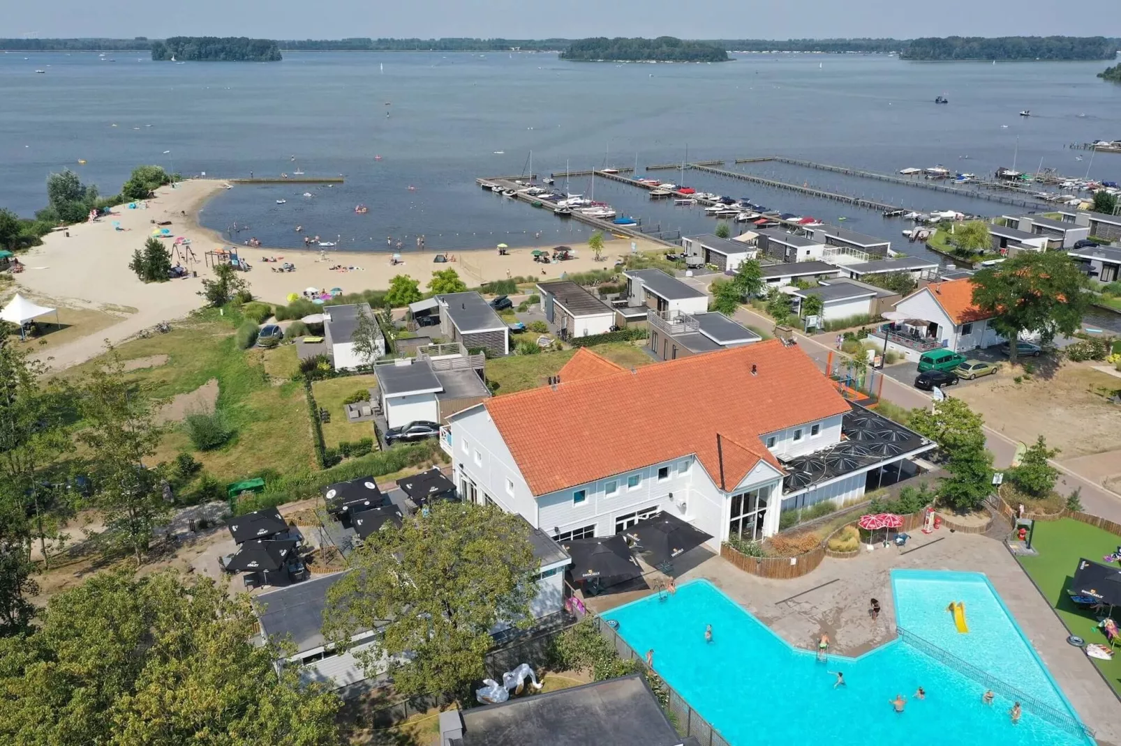 Resort Veluwemeer 3-Gebieden zomer 1km