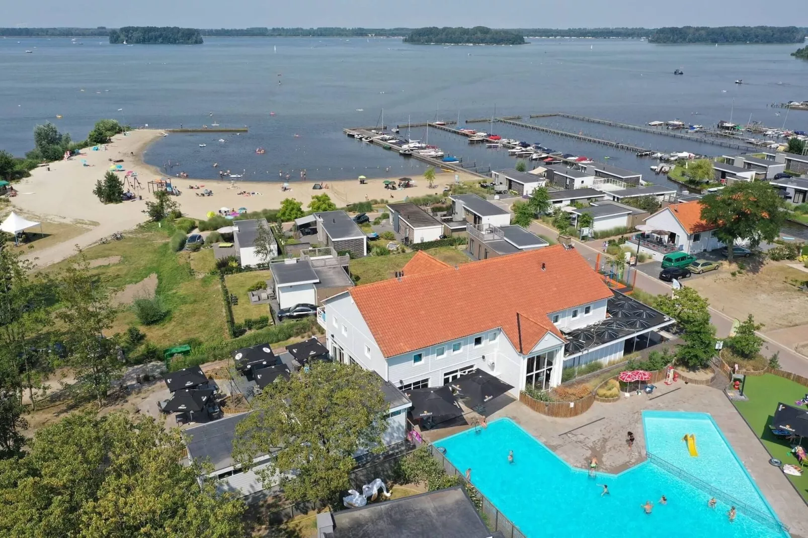 Resort Veluwemeer 9-Gebieden zomer 1km