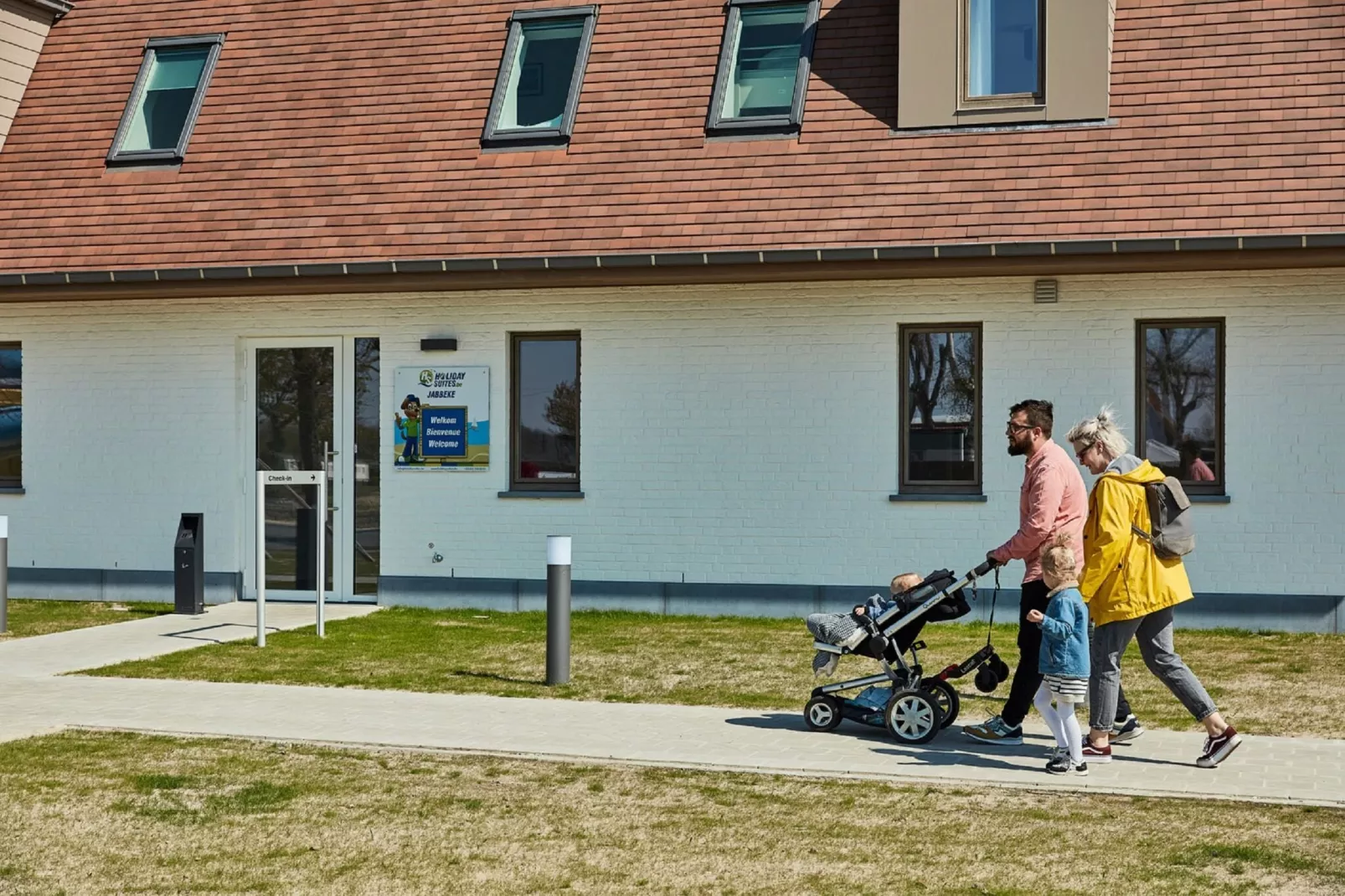 Recreatiedomein Jabbeke 1-Buitenkant zomer