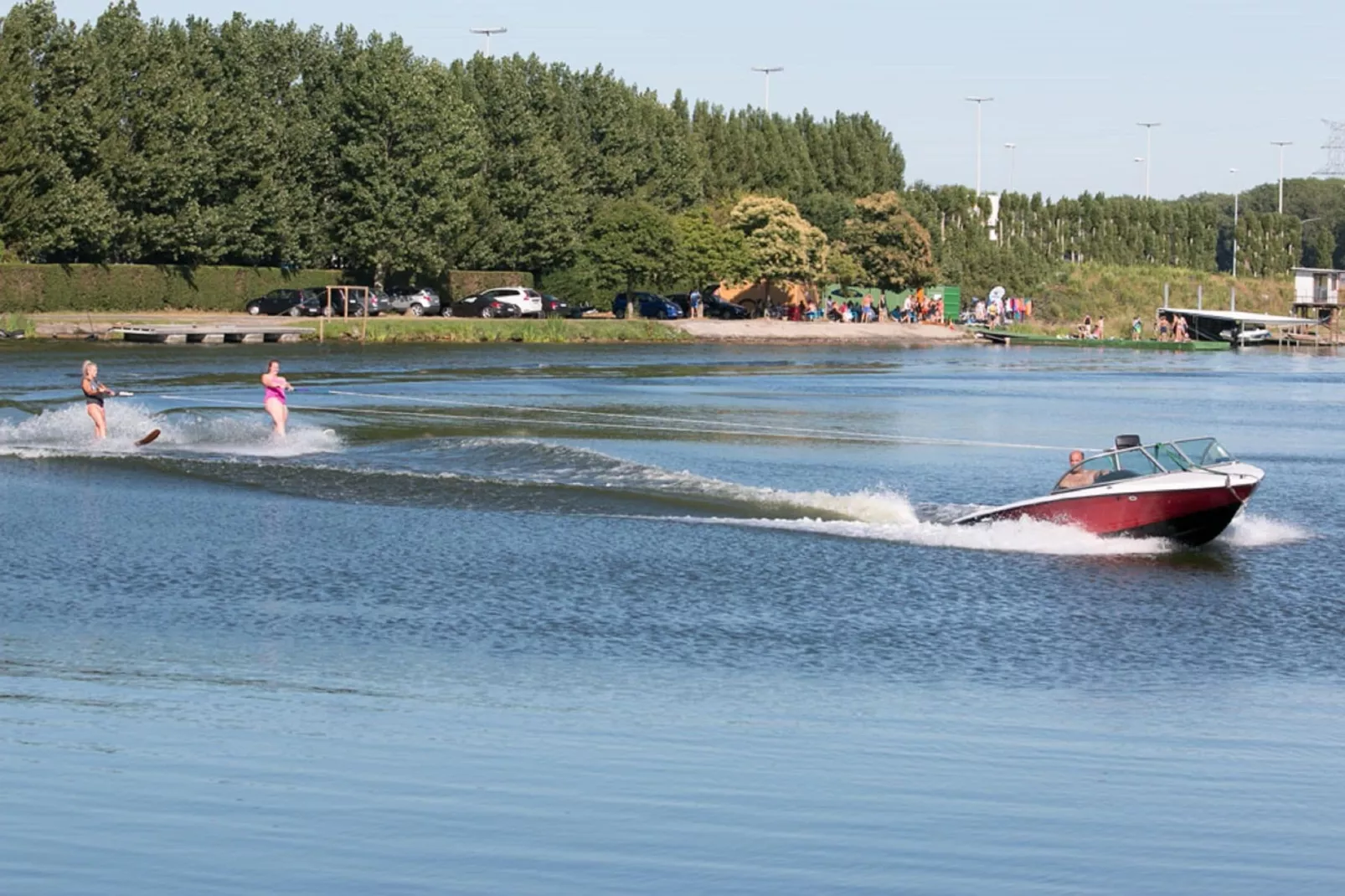 Recreatiedomein Jabbeke 1-Gebieden zomer 1km