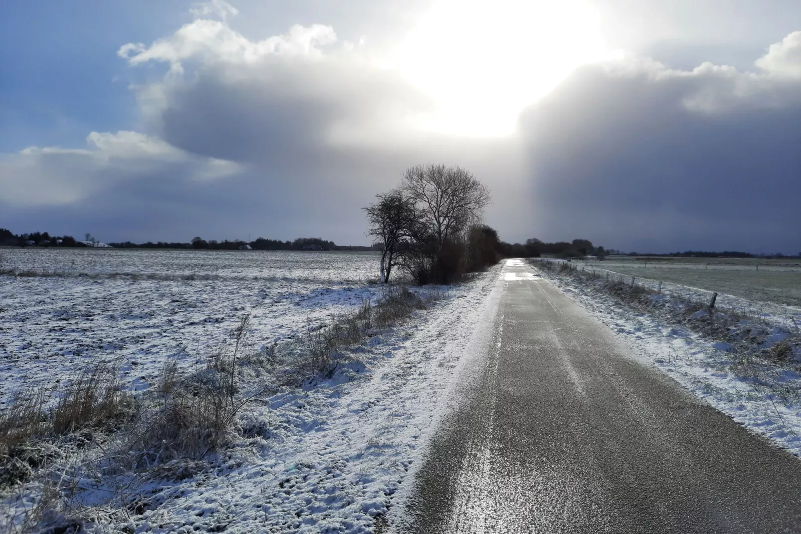 Ferienhaus Humptrup-Gebied winter 5km